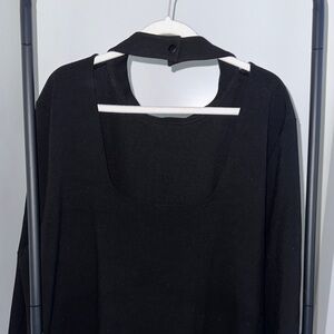 Black Dress with cut out on back size 4 Kahlana Barfield x Target